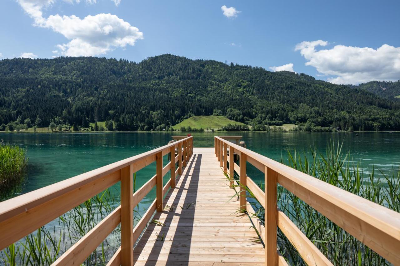 Hotel Neusacherhof Weissensee Exterior foto