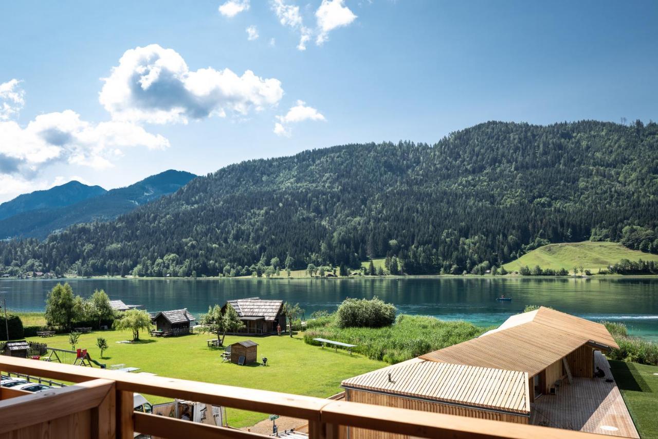 Hotel Neusacherhof Weissensee Exterior foto